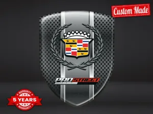 Cadillac Adesivi Parabrezza Resistenti Universali Alta Qualità ST